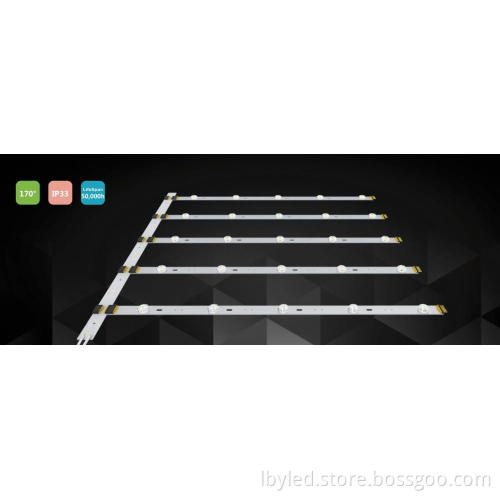 High efficiency LED rigid bar 170 beam angle